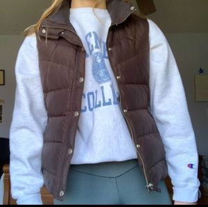 J crew down puffer vest